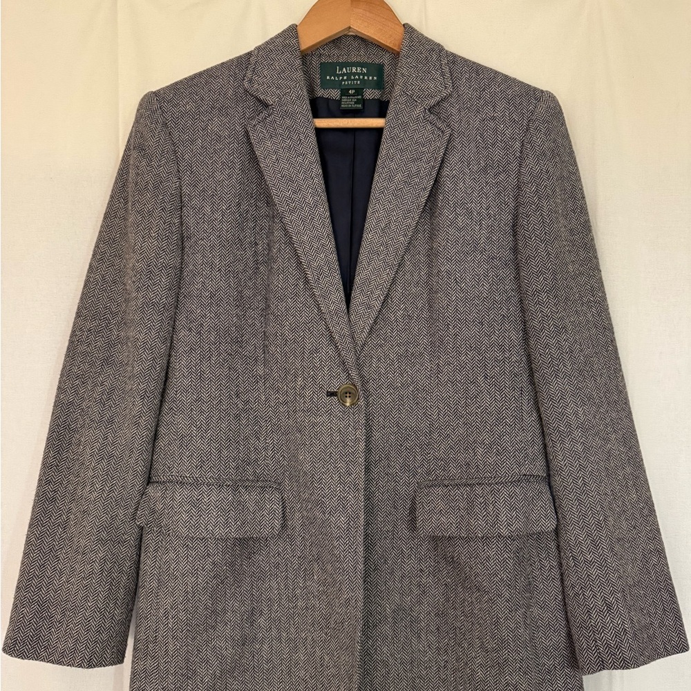 Ralph Lauren Women's Classic Gray Blazer